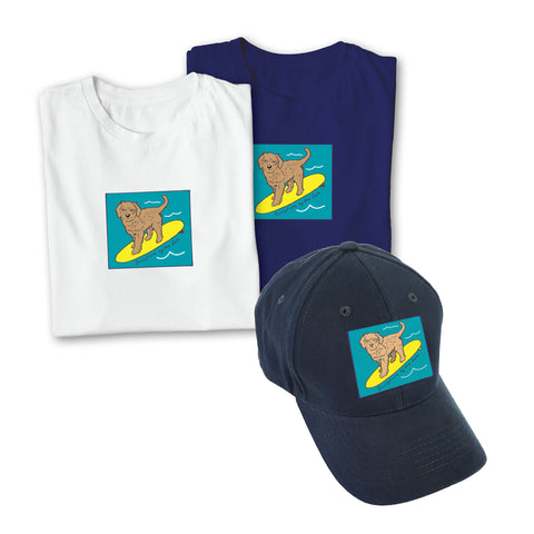 Adults T-Shirt & Dog Cap Bundle