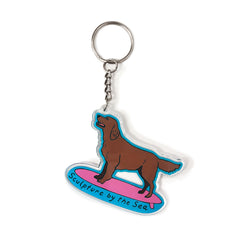 Acrylic Dog Keyring